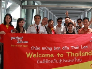 VietJetAir mở đường bay thẳng Hà Nội và Bangkok